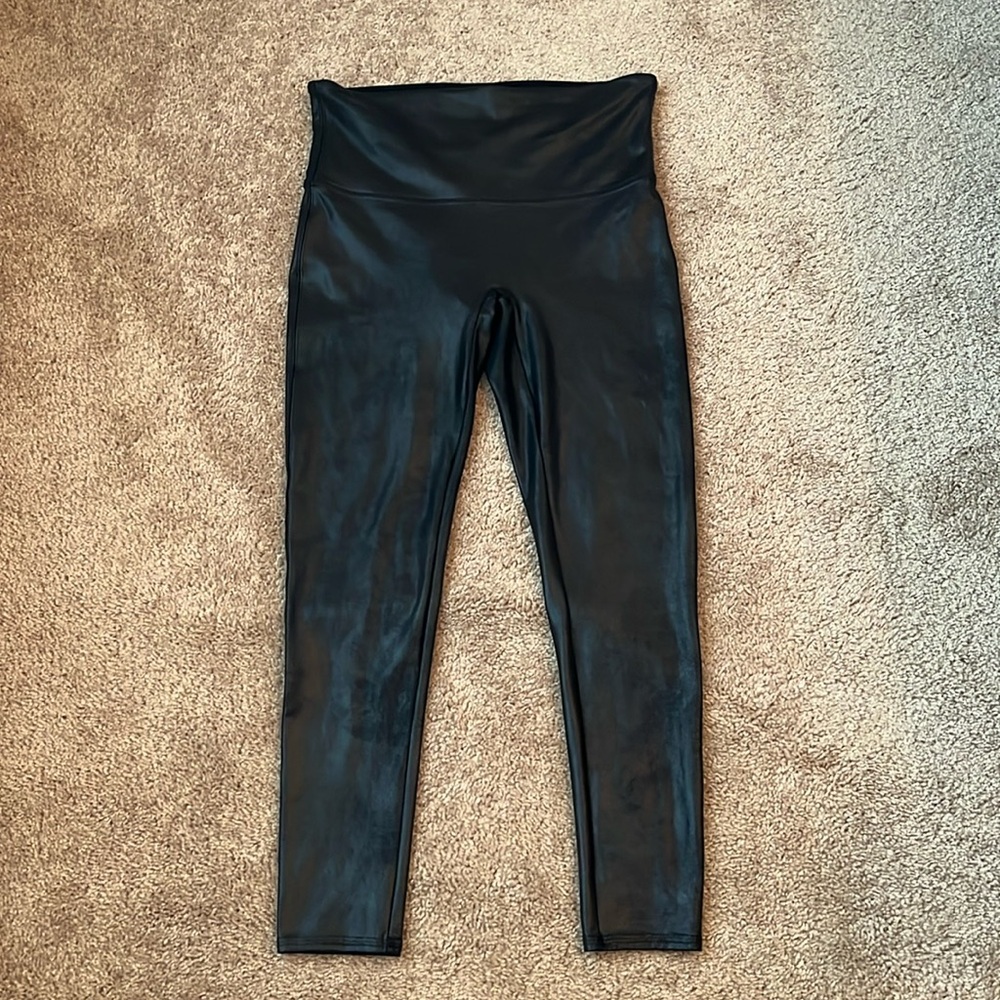 Spanx Faux Leather Leggings